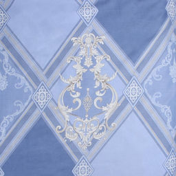 Постельное бельё Экономь и Я евро Витраж, 200х215см, 200х215см, 70х70см-2 шт, полисатин, 80 г/м  фото 3