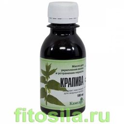 Крапива масло косметическое 100 мл, "Камелия"