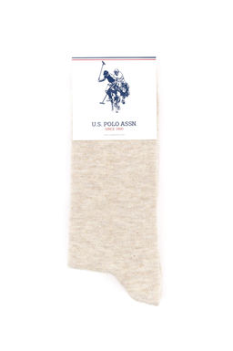 Женские кремовые носки Неожиданная скидка в корзине - U.s. polo assn фото 4