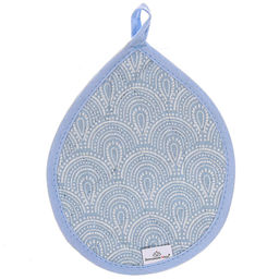 Африканские прерии К Прихватка 20х18см Капелька, хлопок Премиум 191г/м2 - хлопок 100%, наполнитель - ватин 280гр/м2, Домашняя мода (Россия)