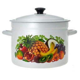 Кастрюля 9,0л цил. борт. 41804-212/6