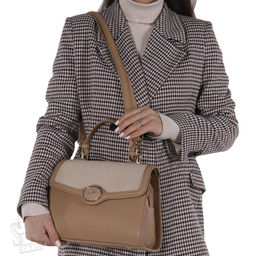Сумка женская  8697-2CO brown Christina  в Новосибирске