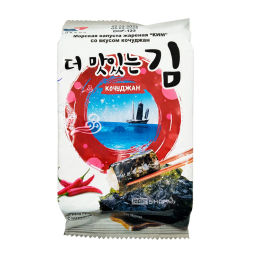 Жареная морская капуста КИМ со вкусом кочуджан VCA (10 листов), Корея, 5 г