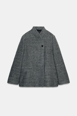ZW COLLECTION LIMITED EDITION WOOL BLAZER WITH BUTTON - Zara фото 16