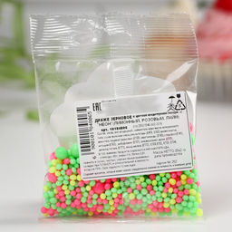 Посыпка неоновая мягкая: зеленая, жёлтая, розовая, 25 г. - Simaland фото 5