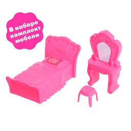 Кукольный домик «Замок: Сказка» с набором мебели и аксессуарами