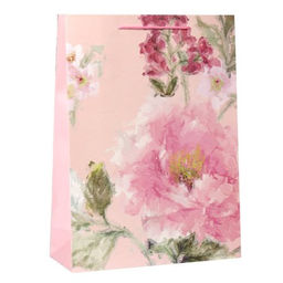 Цена за 12 шт. Пакет подарочный 31x42x12см Цветы / 5310XL /уп 12/300/ - Галеонтрейд фото 2