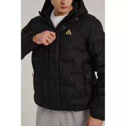 Пуховик короткий Черный OUTDOOR Down Jacket - Anta фото 4