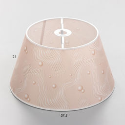 Абажур для светильника универсальный BayerLux «Абстракция», Е27/Е14, 38×38×21 см