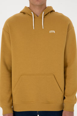 Erkek Hardal Basic Sweatshirt - U.s. polo assn фото 6