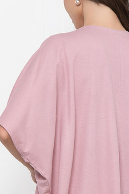 Платье кокон (пыльная роза) П6721 - Lt collection фото 2