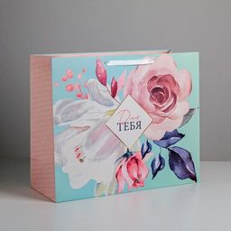 Пакет ламинированный Для тебя, XL 49 40 19 см - Дарите счастье фото 5