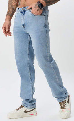 Джинсы муж. F611-0181 l.blue - Fine joyce фото 2