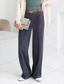 Брюки-палаццо из поливискозы VILATTE