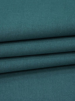 Вареный (стираный) хлопок цв.Зеленая морская волна, ш.2.5м, хлопок-100%, 110гр/м.кв - Купава фото 3