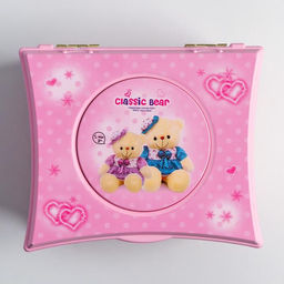 Шкатулка музыкальная Розовый ларец, 15?9?13.5 см