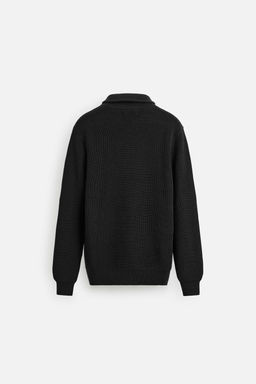 BASIC QUARTER-ZIP SWEATER - Zara фото 8