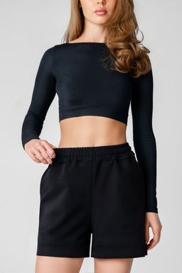 Арт.15-303/1 Шорты женские 42-48 (4 шт) Цвет:черный - Калинка фото 3