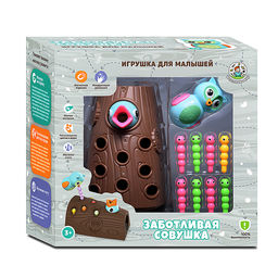 Игра развивающая "Заботливая совушка"