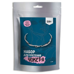 Klart набор для бисероплетения 11-505 Чокер. Черно-золотой