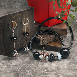 Серьги из муранского стекла TONIGHT LS3215 - Vloes фото 9