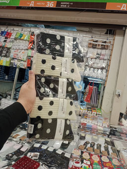 Женские носки из хлопка