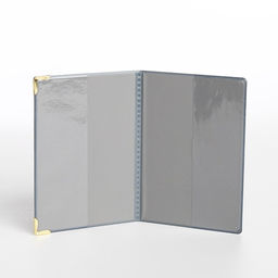 Цена за 2 шт. Обложка для паспорта, коричневая