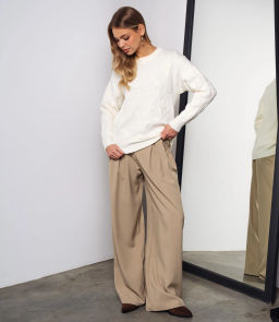 Джемпер #КТ818 (6), молочный