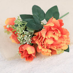 Цветок искусственный 30 см / W394117 /уп 160/640/ (Бордовый) - ГалеонТрейд фото 7