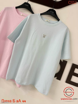 Футболка женская из хлопка