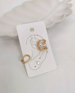 Серьги - кафф