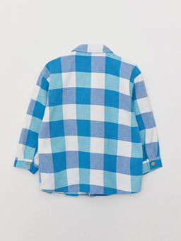 Uzun Kollu Ekose Desenli Erkek Bebek G?mlek - Waikiki фото 2