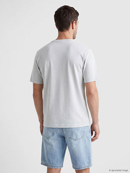 Regular Fit Basic Erkek Dry Touch Ti??rt
