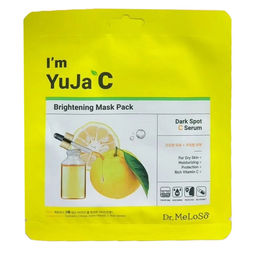 Dr.MeLoSo Тканевая маска для лица с витамином C / Im Yuja C Brightening Mask, 25 мл