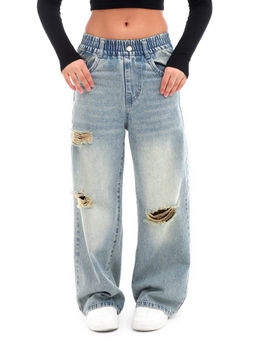 Джинсы-палаццо для девочек