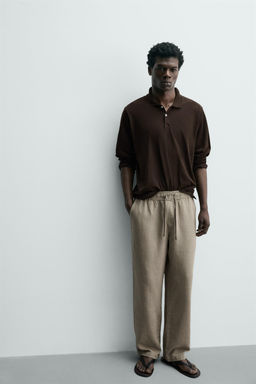 PANTAL?N RELAXED FIT ESTRUCTURA / Vis?n - Zara фото 6