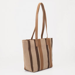 Сумка-шопер на молнии, цвет коричневый - Simaland фото 2