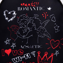 Рюкзак текстильный AESthETIC, 27*10*23 см, - Nazamok фото 7