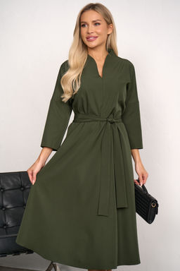 Платье Турин (оливковый) Р11-1222/6 - Николь фото 5