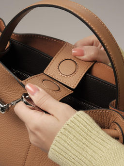 Сумка Ties DBR 31185 коричневый лист  фото 13