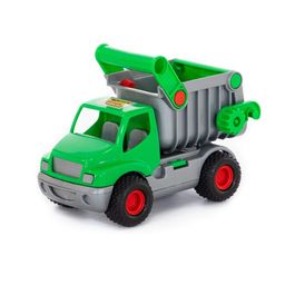 КонсТрак, автомобиль-самосвал (зелёный) (в сеточке)