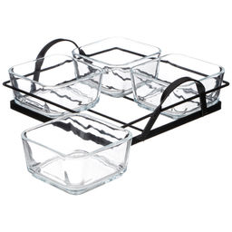 МЕНАЖНИЦА 4 СЕКЦИИ НА МЕТАЛ. ПОДСТАВКЕ - Agness фото 3