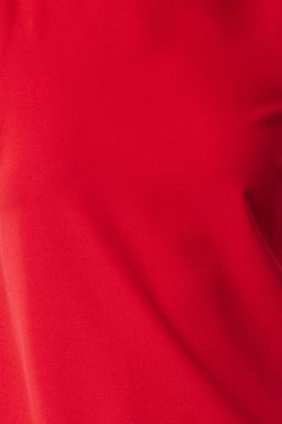 TRENDYOLMILLA Siyah Duz Kesim Kolsuz Bisiklet Yaka Mini Dokuma Elbise TWOSS19FG0063 фото 23