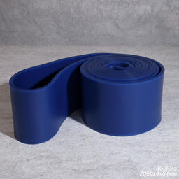 Эспандер ленточный Woohooo Fit Tape / 2080X4X64mm / Cила сопротивления 30-80 кг / TPE /уп 30/ Синий
