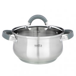 Кастрюля VETTA "Вена" 18*10,5 см 2,6 л с кр. индукция арт. 822-054