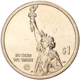 1 доллар 2022 года D США Американские инновации  Блюграсс