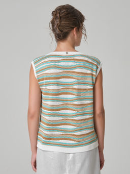 Джемпер вязаный - Marchello marchellini фото 5