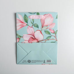 Цена за 2 шт. Пакет подарочный ламинированный, упаковка, «Магнолия», MS 18×23×10 см