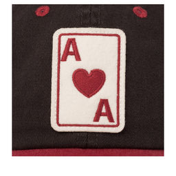 Бейсболка AMERICAN NEEDLE арт. SMU694A-ANA Anaheim Aces Archive MILB (черный / красный)  фото 3
