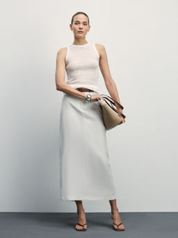 Топ ажурной вязки / Zarina  фото 2